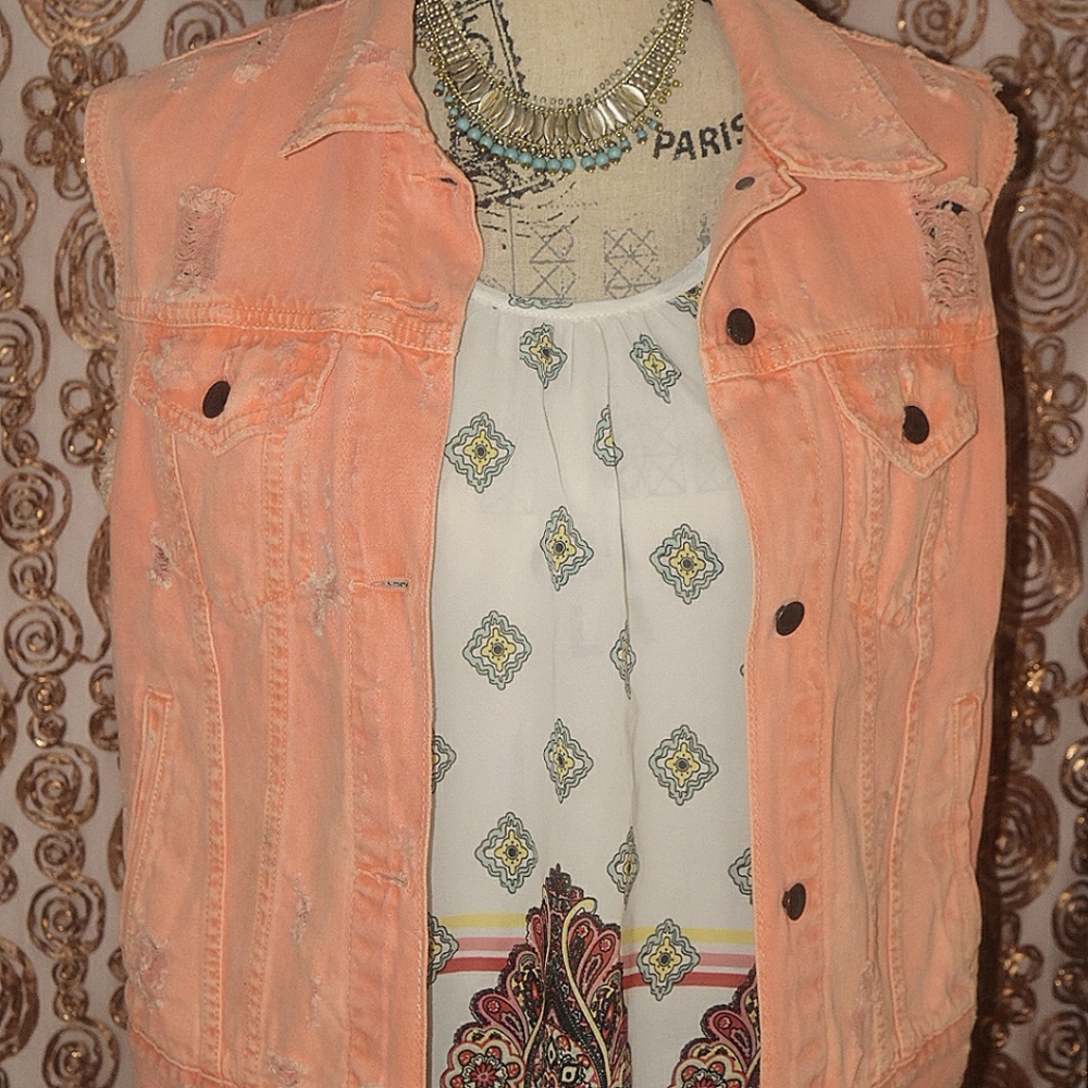 Denim vest
